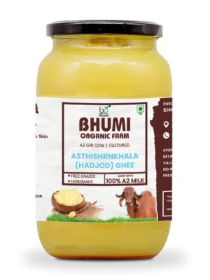 Bhumi Organic Asthishrinkhala Ghee – Ayurvedic Bone Health Support