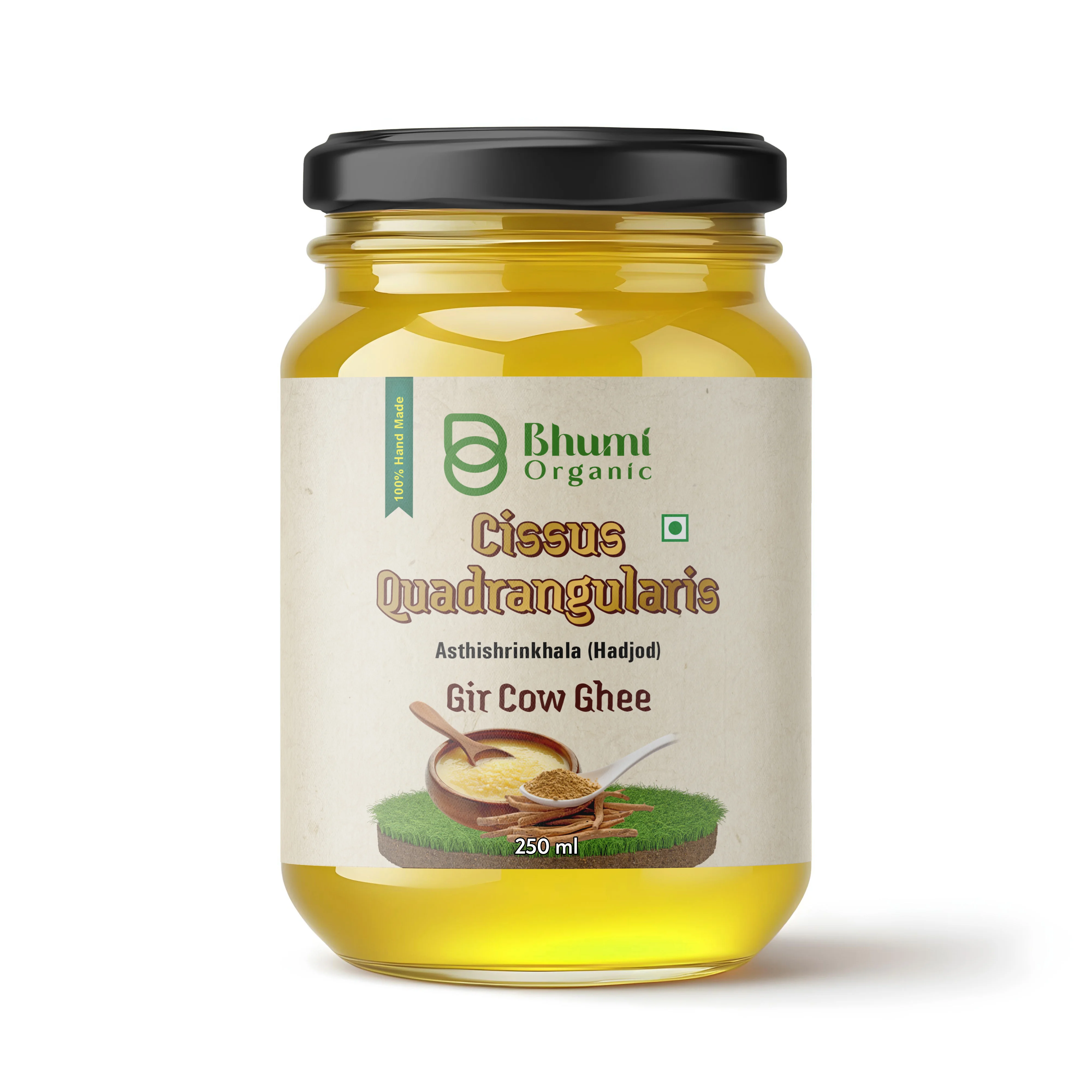 Bhumi Organic Asthishrinkhala Ghee – Ayurvedic Bone Health Support