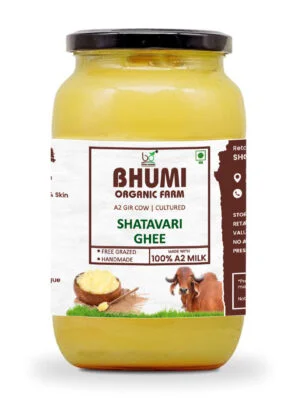 Bhumi Organic Shatavari Ghee – Ayurvedic Hormonal & Wellness Support