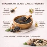 Bhumi Organic Black Garlic Powder | 250g | Fermented Superfood Seasoning