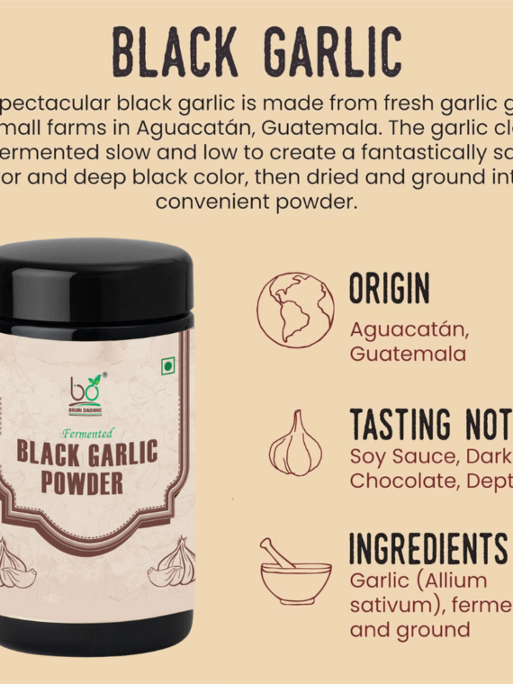 Bhumi Organic Black Garlic powder