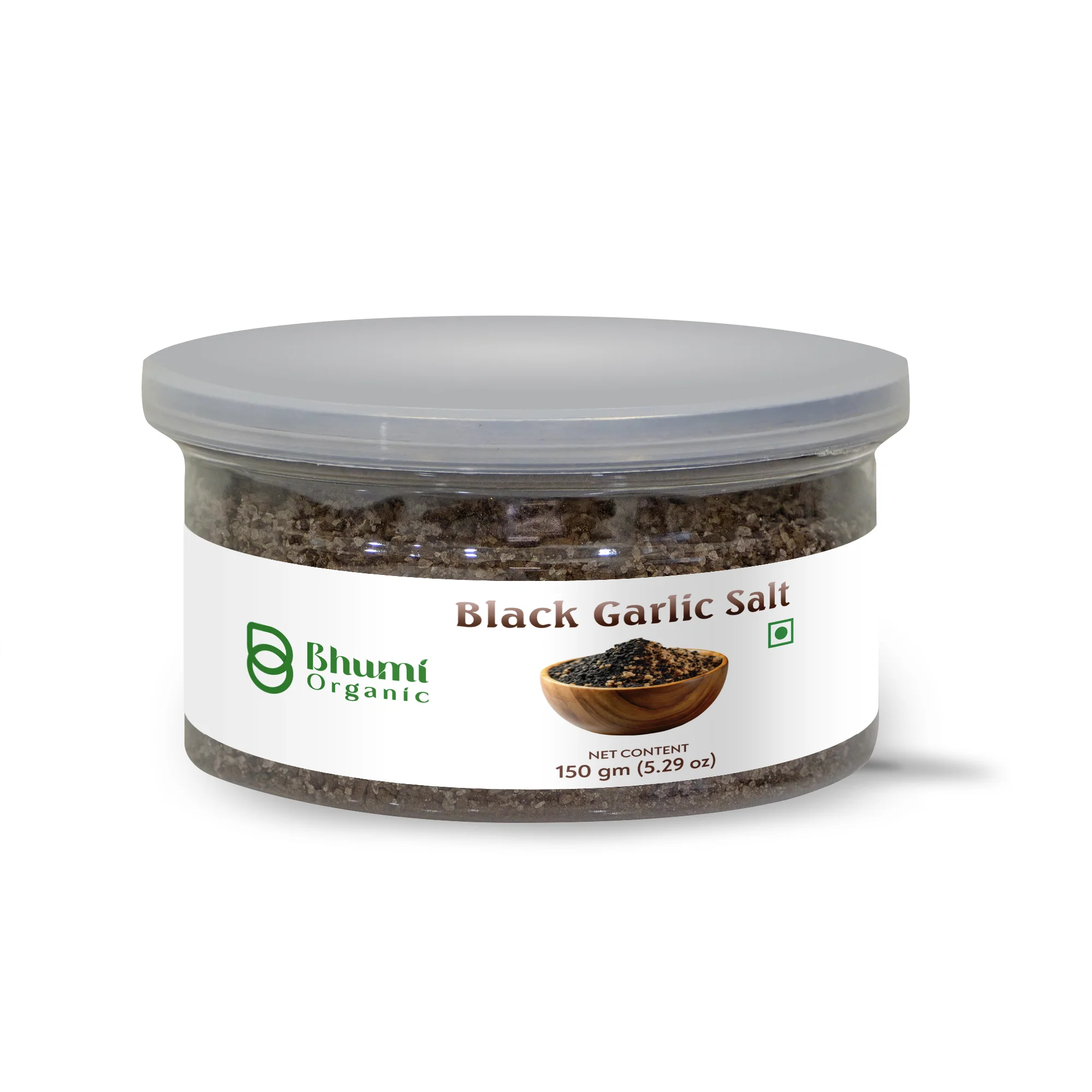 Bhumi Organic Black Garlic Salt – Gourmet Seasoning & Superfood (150 gm)