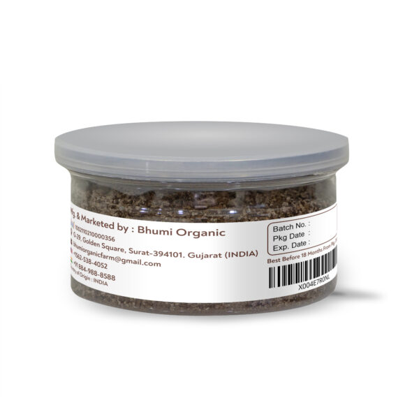 Bhumi Organic Black Garlic Salt – Gourmet Seasoning & Superfood (150 gm)