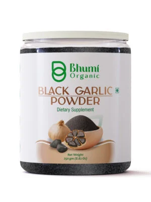 Bhumi Organic Black Garlic Powder – Gourmet Superfood Seasoning