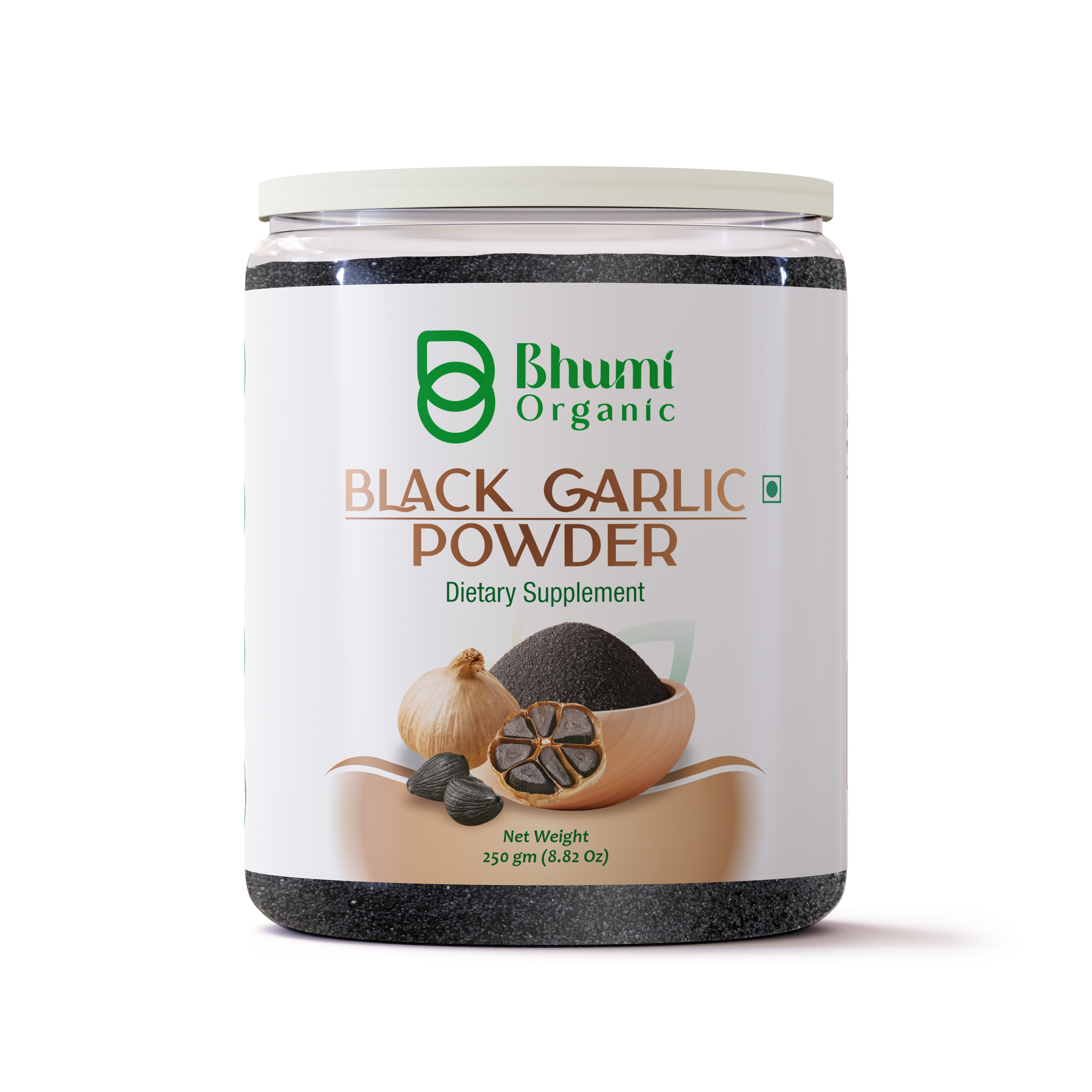 Bhumi Organic Black Garlic Powder – Gourmet Superfood Seasoning