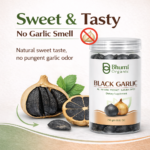 Bhumi Organic Black Garlic Fermented Single Clove | 500g | Aged Himalayan Superfood