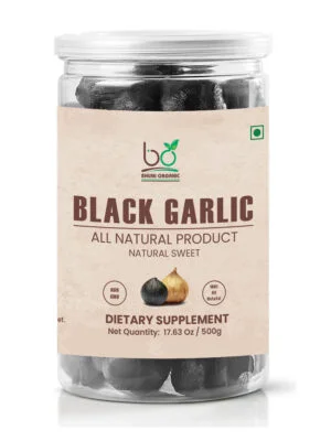 Premium Organic Single Clove Black Garlic - Naturally Fermented Solo Garlic Bulbs for Antioxidant Support & Gourmet Flavor