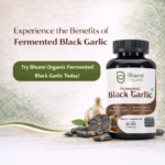 Bhumi Organic Black Garlic Capsules | 500mg Pure Extract for Heart & Immune Health