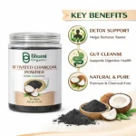 Bhumi Organic Coconut Activated Charcoal Powder | Ultra-Fine Detox Grade | 800 gm