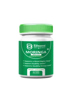 Bhumi Organic Moringa Capsules – Superfood for Energy, 60