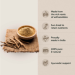 Bhumi Organic Ashwagandha Powder - 250g | Stress Relief, Strength & Vitality | Certified Organic