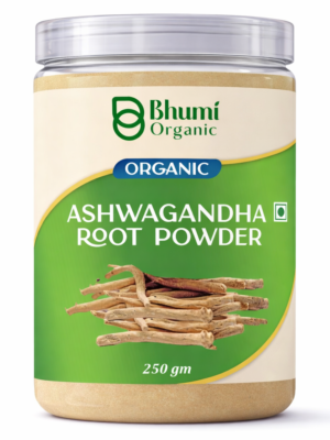 Bhumi Organic Ashwagandha Root Powder 250g (Pack of 4)