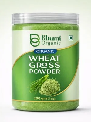 Bhumi Organic Wheat Grass Powder 200g (Pack of 5)