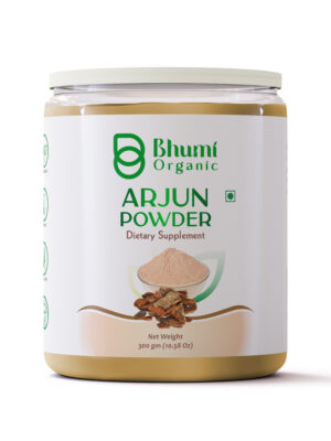 Bhumi Organic Arjun Powder, Dietary Supplement, 300g