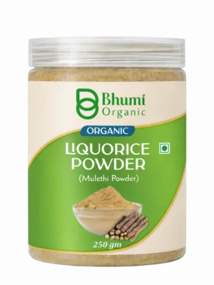 Bhumi Organic Liquorice Root Powder | 250 gm (Pack of 4)