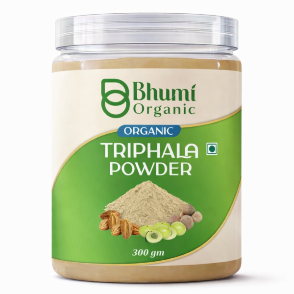 Bhumi Organic Triphala Powder 300g (Pack of 3)