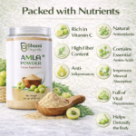 Bhumi Organic Amla Powder 500g | For Hair Growth, Immunity & Vitamin C