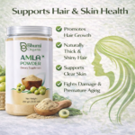 Bhumi Organic Amla Powder 500g | For Hair Growth, Immunity & Vitamin C