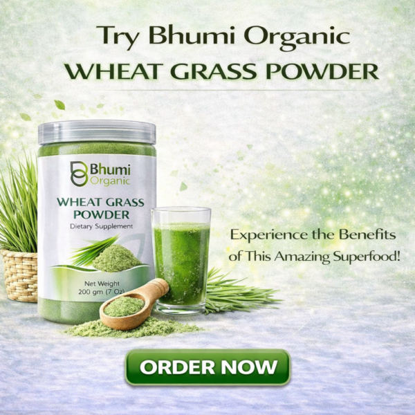 Organic Wheat Grass Powder | 200 gm