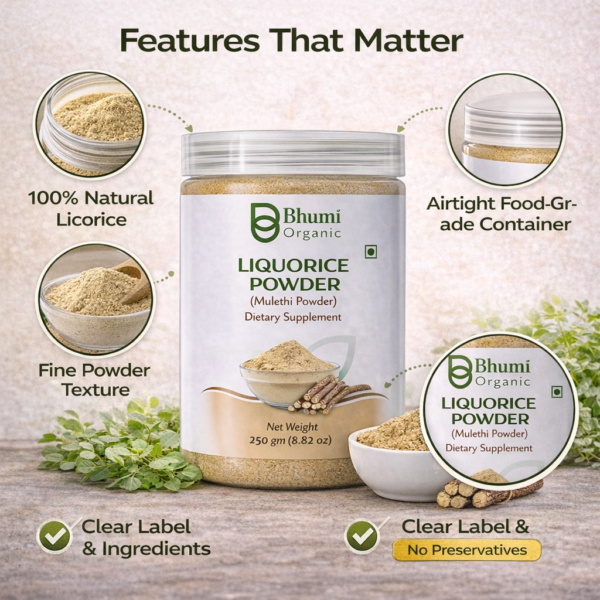 Organic Liquorice Root Powder | 500g