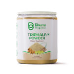 Bhumi Organic Triphala Powder, Dietary Supplement, 300g (10.58 Oz)