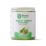 Bhumi Organic Wheat Grass Powder, Dietary Supplement, 200g (7 Oz)