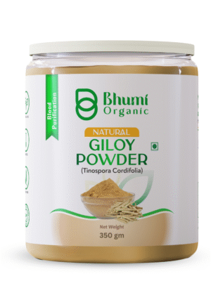 Bhumi Organic Giloy Powder 350g | Natural Immunity Booster & Fever Management