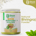 Organic Bhringraj Powder | 100% Pure Eclipta Alba Leaf Powder for Hair Growth & Scalp Health | 200g