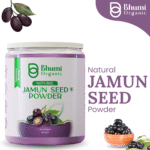 Bhumi Organic Jamun Seed Powder 600g | For Blood Sugar Support & Metabolic Health