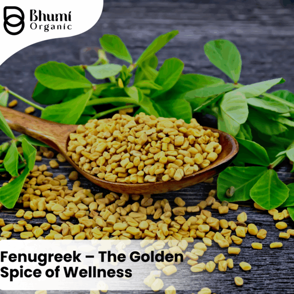 Organic Fenugreek Powder | 100% Pure Trigonella Foenum-Graecum for Blood Sugar Support & Digestive Health | 300g