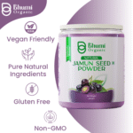 Bhumi Organic Jamun Seed Powder 600g | For Blood Sugar Support & Metabolic Health