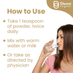 Bhumi Organic Punarnava Powder 500g | For Kidney Health & Natural Detox