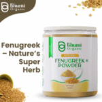 Organic Fenugreek Powder | 100% Pure Trigonella Foenum-Graecum for Blood Sugar Support & Digestive Health | 300g