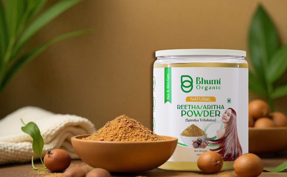 Reetha (Soapnut) Powder: Nature's Ultimate Cleanser for Hair - Bhumi ...
