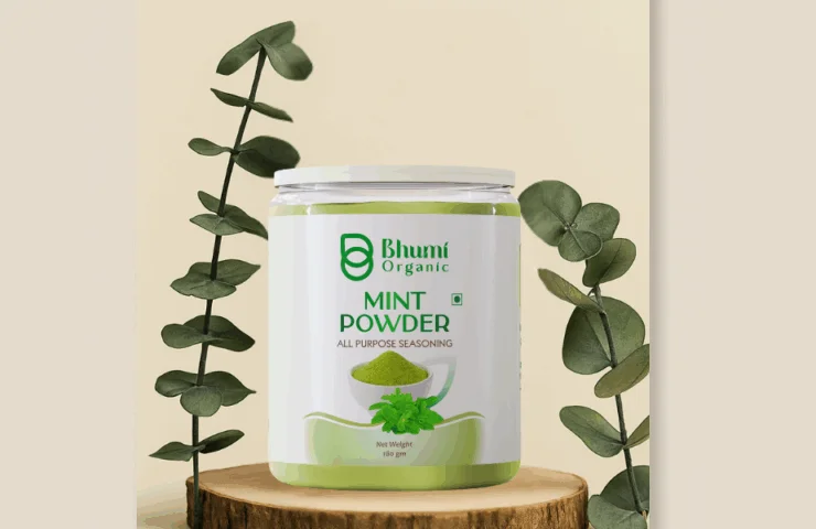 Mint powder