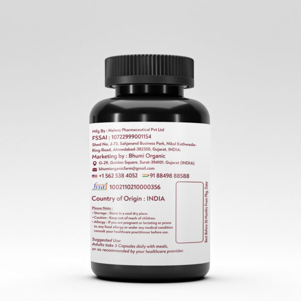 Bhumi Organic , Ashwagandha , dietary Suppelement , 2100 mg