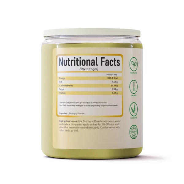 Bhumi Organic , Bhringraj Powder , 200 gm