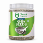 Bhumi Organic Chia Seeds | Pure Natural Omega-3 Superfood | 1 kg
