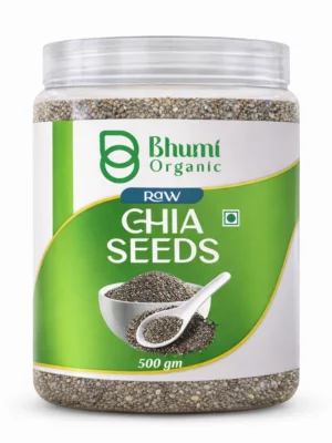 Bhumi Organic Chia Seeds | Pure Natural Omega-3 Superfood | 1 kg