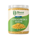 Bhumi Organic Fenugreek Seeds | Pure Natural Methi | 1 kg | Digestion & Wellness