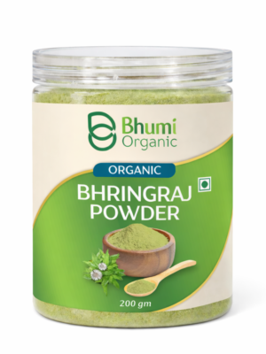 Bhumi Organic Bhringraj Powder 200 gm (Pack Of 5)