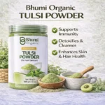 Bhumi Organic Tulsi Powder 300g | For Immunity, Stress Relief & Respiratory Health