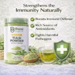 Bhumi Organic Tulsi Powder 300g | For Immunity, Stress Relief & Respiratory Health