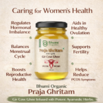 Praja Ghritam for PCOS/PCOD | Ayurvedic Hormonal Balance Ghee | 500ML