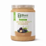 Bhumi Organic Jamun Seed Powder 600g | For Blood Sugar Support & Metabolic Health