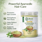 Bhumi Organic Bhringraj Powder 400g | King of Herbs for Hair Growth & Hair Fall