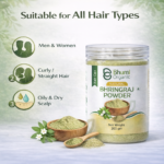Bhumi Organic Bhringraj Powder 400g | King of Herbs for Hair Growth & Hair Fall