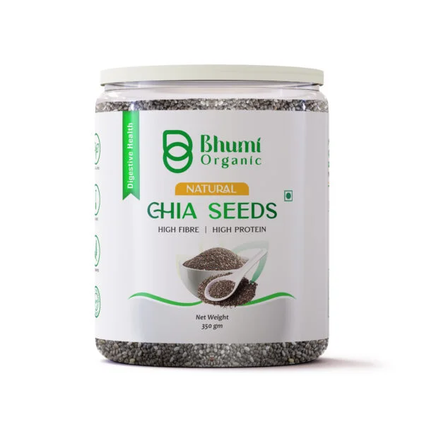 Bhumi Oraganic , Chia Seeds , High Fibre , High Protein , 350 gm