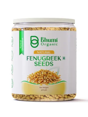 Bhumi Organic , Fenugreek Seeds , 400 gm