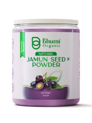 Bhumi Organic Jamun Seed Powder, 300 gm
